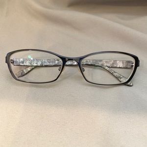 BCBG Max Azria Chantal Navy Eyeglasses